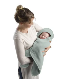Babynomade® Double Polaire Sage Green
