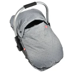 Chanceliere Siege Auto Heather Grey Dots