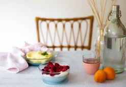 Coffret Repas Verre Eucalyptus