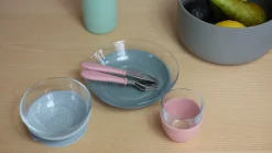 Coffret Repas Verre Eucalyptus