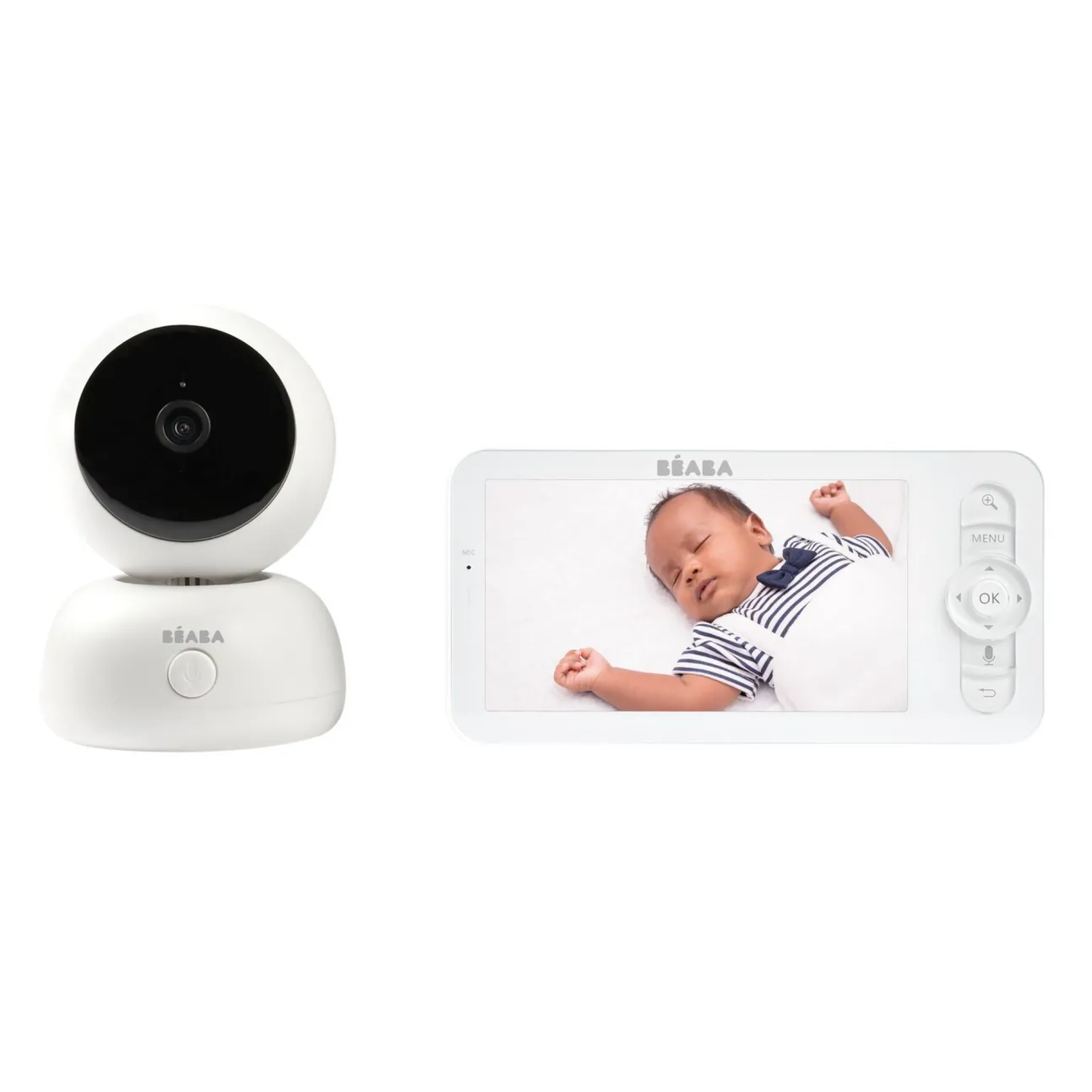 Ecoute Bébé Video Zen Premium White