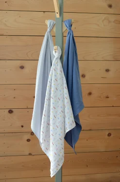 Lot De 3 Langes En Coton Paris