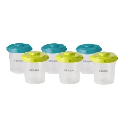 Lot De 6 Portions Clip 2Eme Age 200 Ml Neon