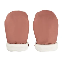 Moufles Poussette Terracotta