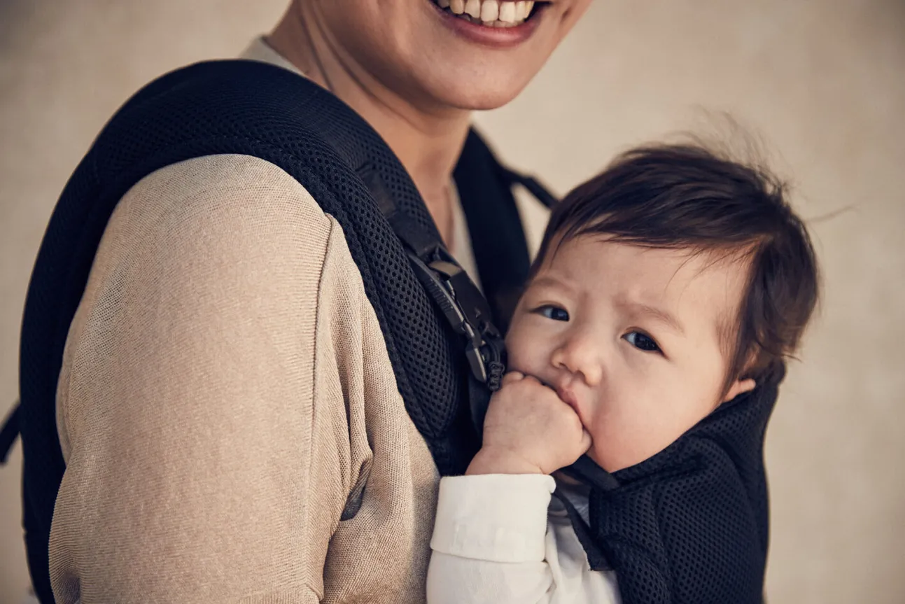 Porte Bébé Najell X Beaba Black