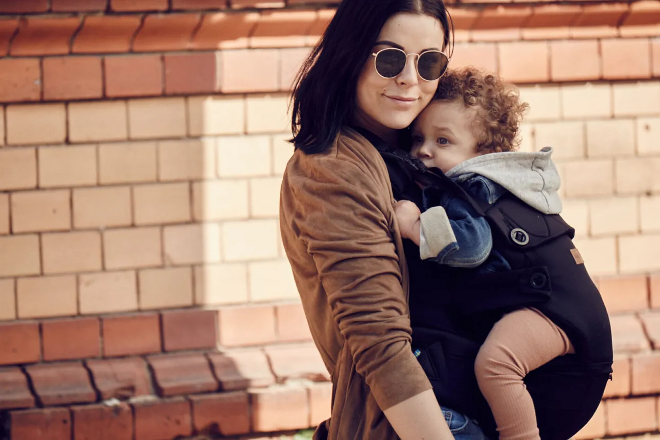 Porte Bébé Najell X Beaba Black