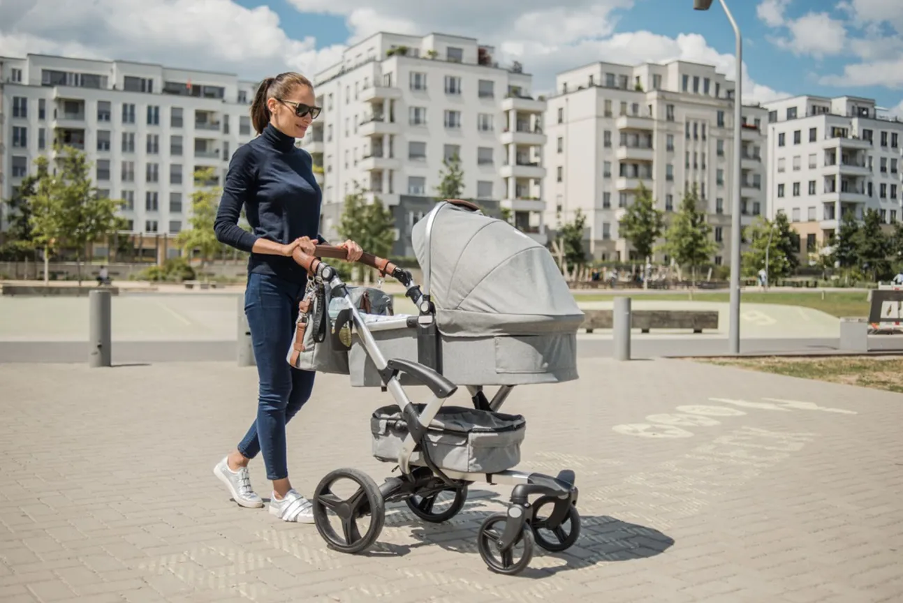 Poussette 2 En 1 Bonavi 2 Navy Blue