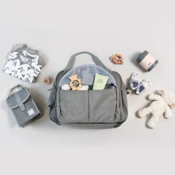 Sac A Langer Geneve Ii Heather Grey