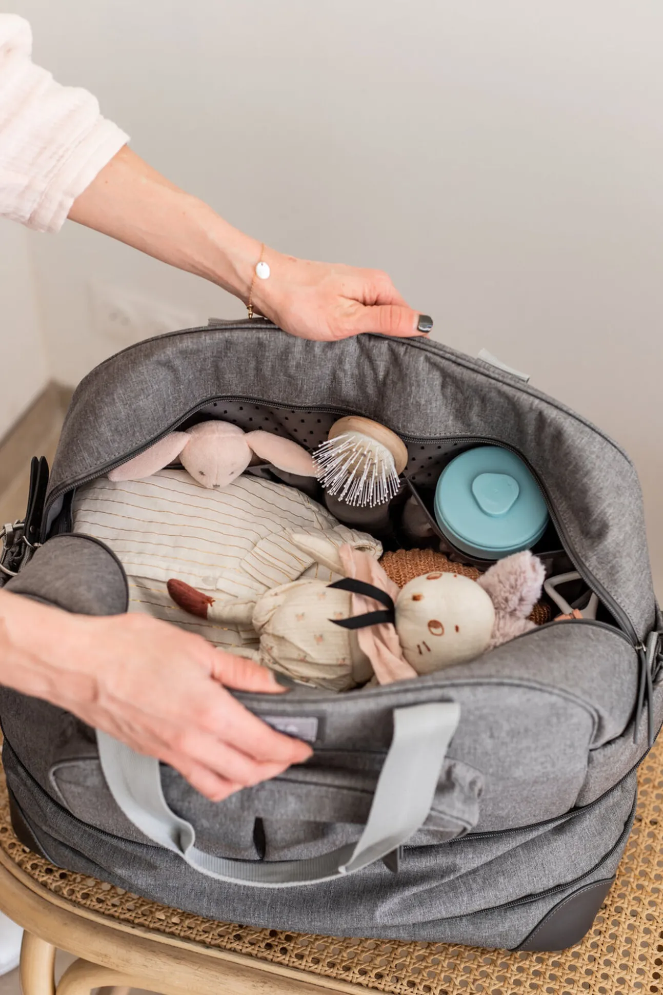 Sac De Voyage Amsterdam Heather Grey
