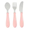 Set 3 Couverts Inox Old Pink