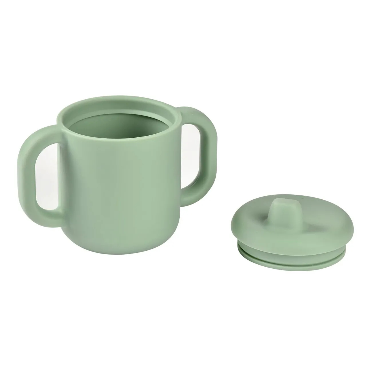 Tasse D'Apprentissage Silicone Sage Green