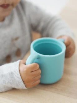 Tasse D'Apprentissage Silicone Blue