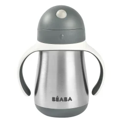 Tasse Paille Inox 250 Ml Mineral Grey