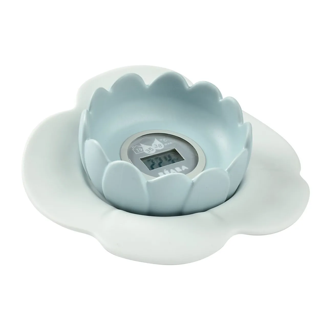 Thermometre De Bain Lotus Green Blue